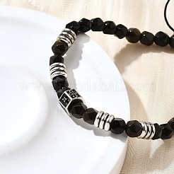 Латунь бисером браслеты&nbsp;BJEW-Z094-03D