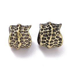 Тибетский стиль латунные бусины KK-P214-01BAB