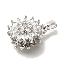 Латунные микро проложить кубического циркония подвески&nbsp;LS-KK-B122-03A-P