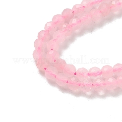 Природного розового кварца нитей бисера G-A129-3mm-10