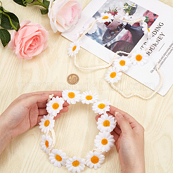 2 шт. тканевая повязка на голову с маленьким подсолнухом OHAR-CP0001-20B