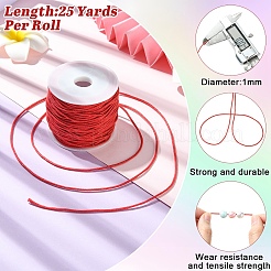 23м вощеных хлопковых шнуров&nbsp;YC-YW0001-10B