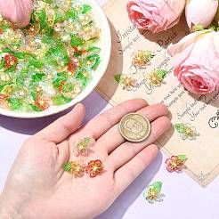 100 шт. акриловые цветочные подвески&nbsp;PALLOY-CJ00113