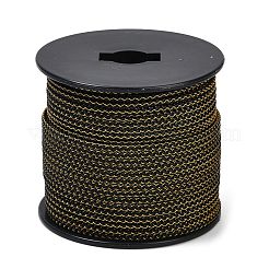 編んだ丸鋼線  DIYブレスレット用  ゴールド  3.2mm&nbsp;OCOR-D300-28