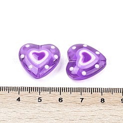 Бусы лэмпворк ручной работы&nbsp;LAMP-R004-06B-02