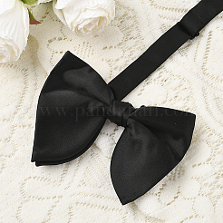 1 шт. полиэстеровый искусственный шелк галстук-бабочка для жениха&nbsp;AJEW-SP0003-31C