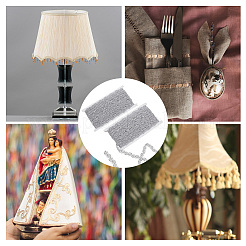 13м филигранной кружевной отделки из полиэстера&nbsp;OCOR-WH0082-71B