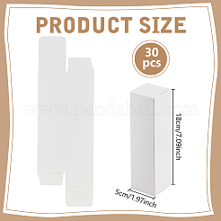 Крафт-бумага упаковочные коробки для эфирных масел подарочные&nbsp;CON-WH0107-59A-03