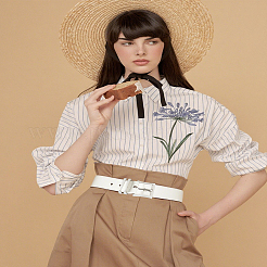 Ceinture à chaîne en simili cuir&nbsp;AJEW-WH0314-815A