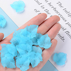 Осенняя тема прозрачные матовые акриловые подвески PAF002Y-27