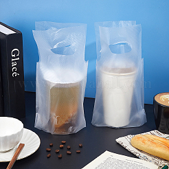 100 Stück HDPE-Getränketräger-Verpackungsbeutel für die Lieferung&nbsp;ABAG-WH0039-71A