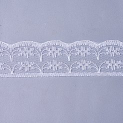 Неэластичная кружевная отделка&nbsp;OCOR-WH0054-20