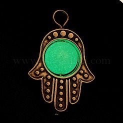Pendentifs en pierre lumineuse synthétique&nbsp;PALLOY-JF00842-05