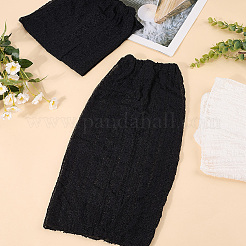 2 пара двухцветных поликоттоновых накладок на ноги AJEW-CY0001-30