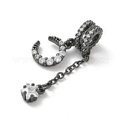 Messing micro pave klare zirkonia anhänger&nbsp;CU-CBA9FFD-02B