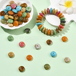 160 Stück 8 Farben Acryl-Edelstein-Imitationsperlen&nbsp;MACR-YW0004-87