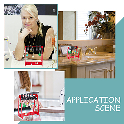 1 комплект акриловых подставок для сережек EDIS-PH0001-58