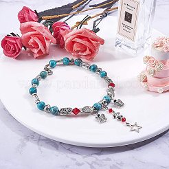 Поручни из сплава в тибетском стиле TIBE-PH0004-90