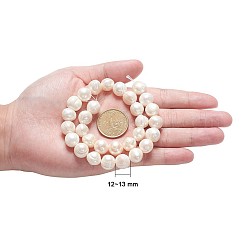 Нити из натурального культивированного пресноводного жемчуга PEAR-L001-A-07-01