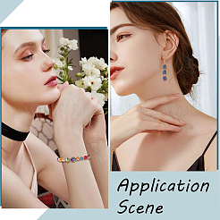 100 шт. бусины из полимерной глины со стразами RB-SC0001-14