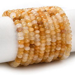 Природный Топаз нефрита бисер нитей&nbsp;G-G343-A03-2x4mm