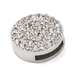 Подвески-слайдеры из нержавеющей стали 304 со стразами STAS-P421-04B-P