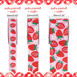 15 ярд 3 стиля полиэфирной жаккардовой ленты&nbsp;OCOR-ME0001-46