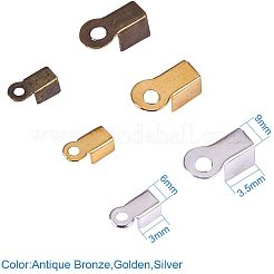 450 шт. 3 цвета концы железного шнура IFIN-PH0023-10