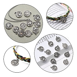 Подвески из сплава в тибетском стиле&nbsp;TIBE-YW0001-17AS-LF