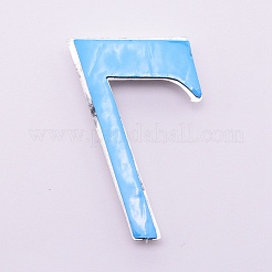 Пластиковые и ПВХ этикетки с номером KY-WH0023-B07-01