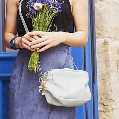 Брелки из искусственного жемчуга из АБС-пластика&nbsp;KEYC-YW00215