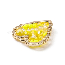 Подвеска из японских семян и бисера&nbsp;PALLOY-TA00017-04