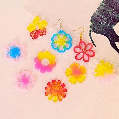 Силиконовые Молды для подвесок в виде цветов своими руками&nbsp;DIY-G100-01A