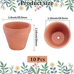 Pots de fleurs en porcelaine&nbsp;AJEW-WH20070-099A