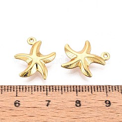 Подвески в виде морских животных из нержавеющей стали 304 STAS-N118-02G