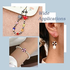 18 шт. 9-цветные бусины из сплава FIND-CJ0003-38