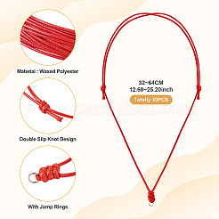 Изготовление экологически чистого корейского вощеного полиэстера NJEW-TAC0015-03