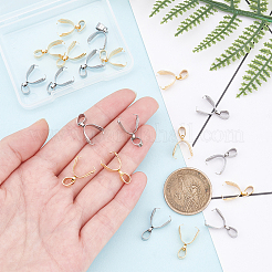 20 шт. 2-х цветные скобы из нержавеющей стали 304 STAS-DC0002-03