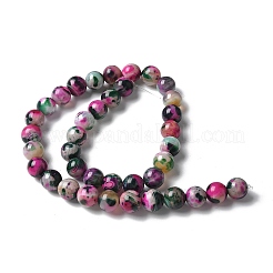 Природный агат бисер нитей&nbsp;G-NH0001-G03-01