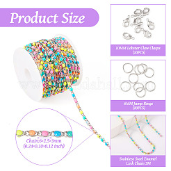 Набор для изготовления браслета-цепочки своими руками&nbsp;CHC-TA0006-73