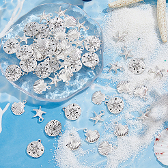 60шт 3 стиля подвески из сплава в тибетском стиле&nbsp;FIND-FH0001-28