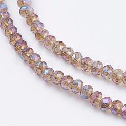 Стеклянные бусины GLAA-F078