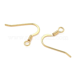 Латунные крючки для сережек&nbsp;XGR0139G-152G
