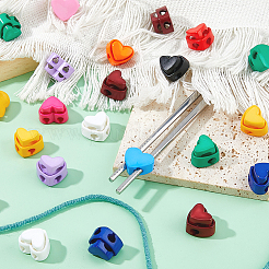 44 шт. 11-х цветные нейлоновые пружинные шнуры-замки&nbsp;FIND-FH0016-85