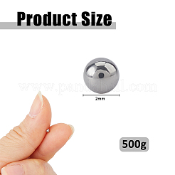 29400 Stück 500 g Perlen aus Edelstahl 304&nbsp;STAS-FH0002-56