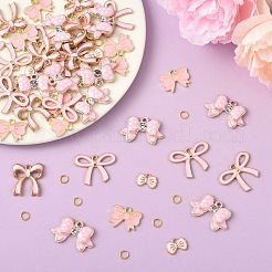 50шт 5 стиля подвески из сплава с эмалью&nbsp;ENAM-YW0005-77