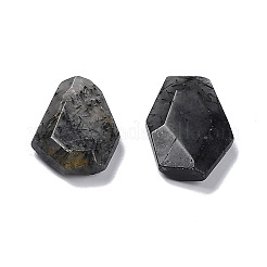 Perle di quarzo rutilato nero naturale&nbsp;G-F747-01E