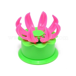 Молды для изготовления булочек из полипропилена в форме цветка DIY-WH0260-95