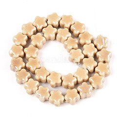 Фарфора ручной работы шарик нити PORC-N011-04D