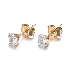 Ensembles de bijoux de Noël en acier inoxydable 304 avec strass&nbsp;SJEW-H301-06G